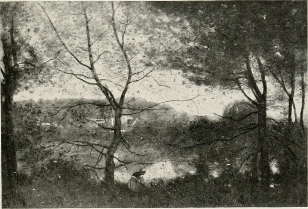 An illustration from French pictures and their painters, 1922, leaf 207