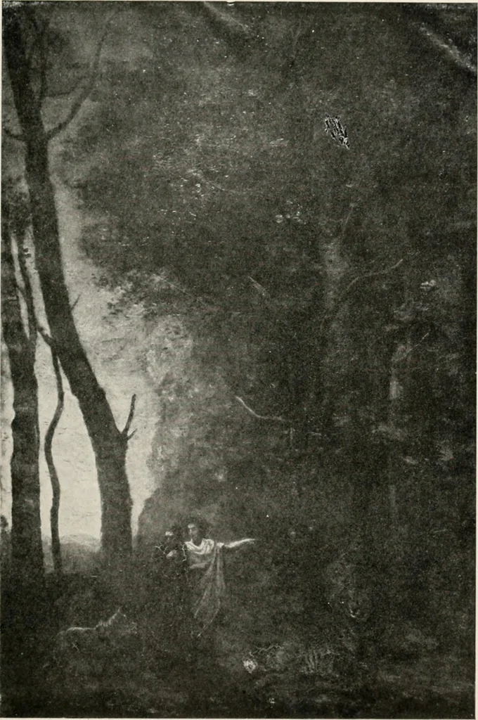 An illustration from French pictures and their painters, 1922, leaf 211