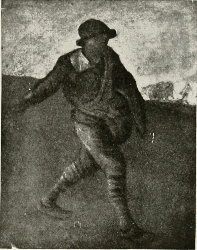 An illustration from French pictures and their painters, 1922, leaf 223