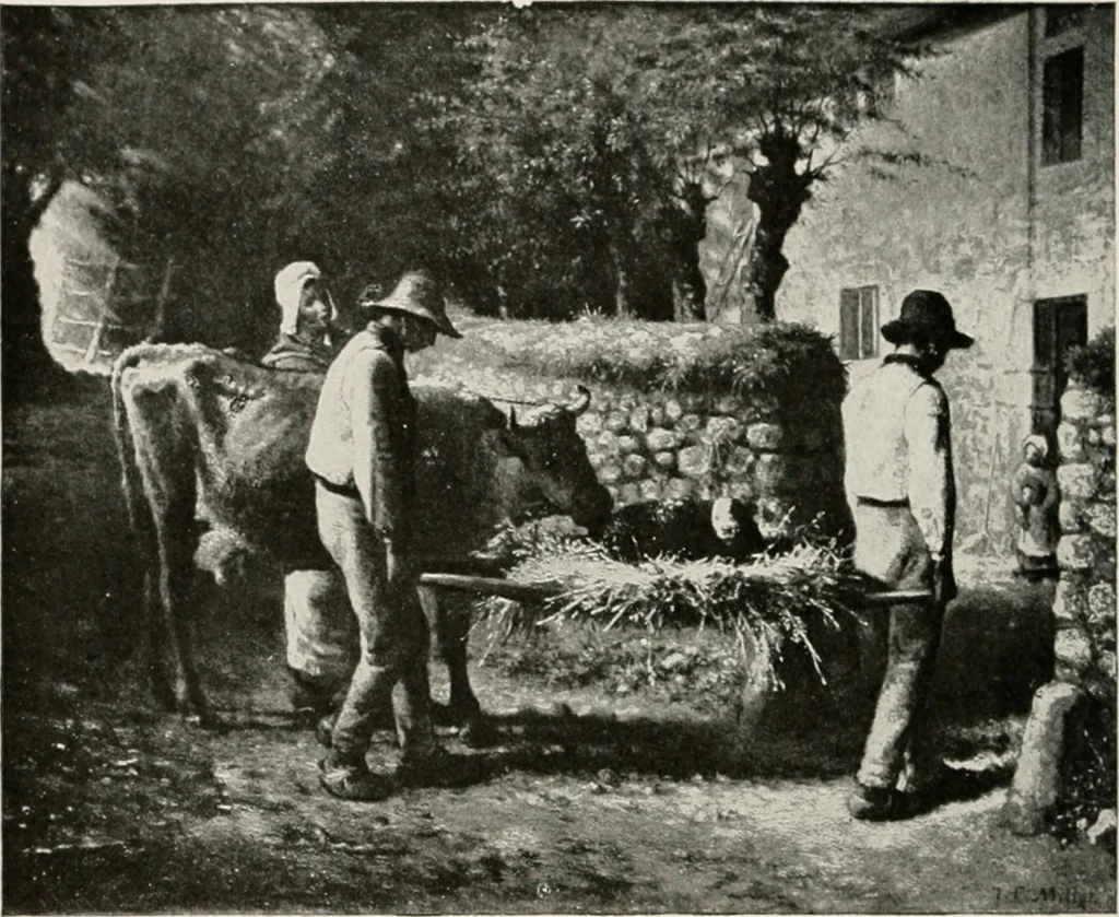 An illustration from French pictures and their painters, 1922, leaf 232