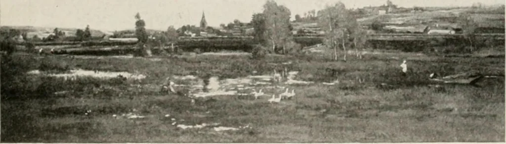 An illustration from French pictures and their painters, 1922, leaf 257