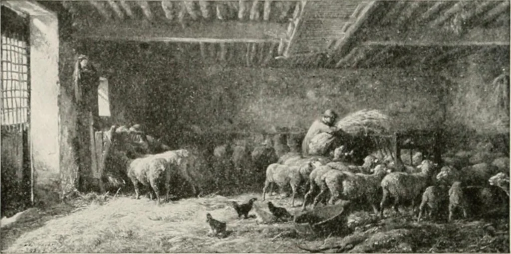 An illustration from French pictures and their painters, 1922, leaf 266