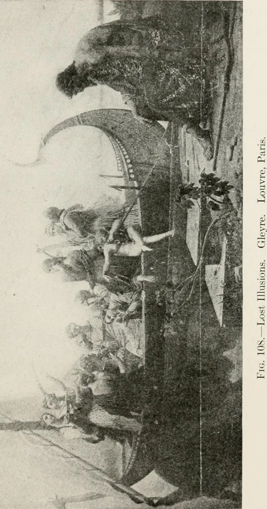 An illustration from French pictures and their painters, 1922, leaf 281