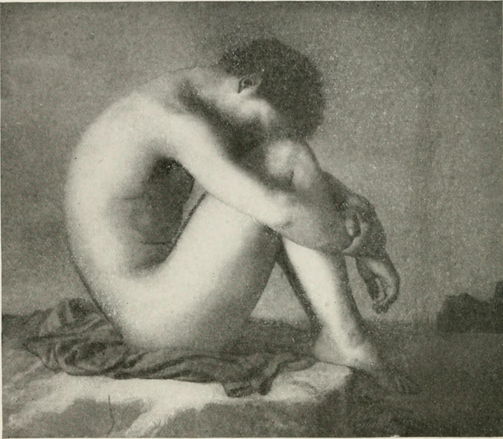 An illustration from French pictures and their painters, 1922, leaf 282