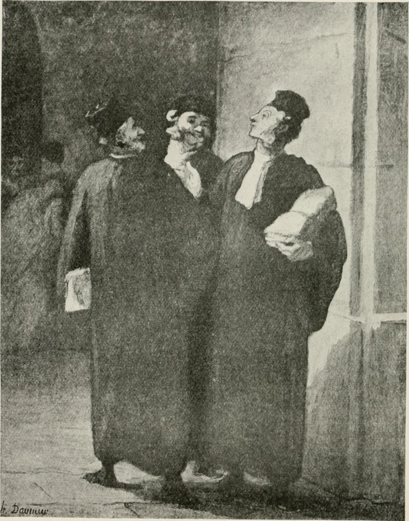 An illustration from French pictures and their painters, 1922, leaf 286