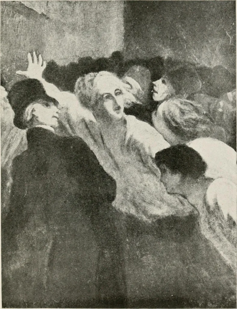 An illustration from French pictures and their painters, 1922, leaf 291