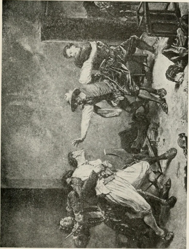 An illustration from French pictures and their painters, 1922, leaf 297