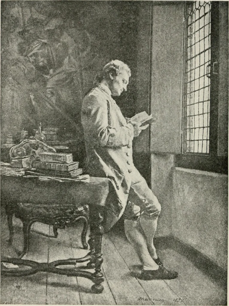 An illustration from French pictures and their painters, 1922, leaf 298