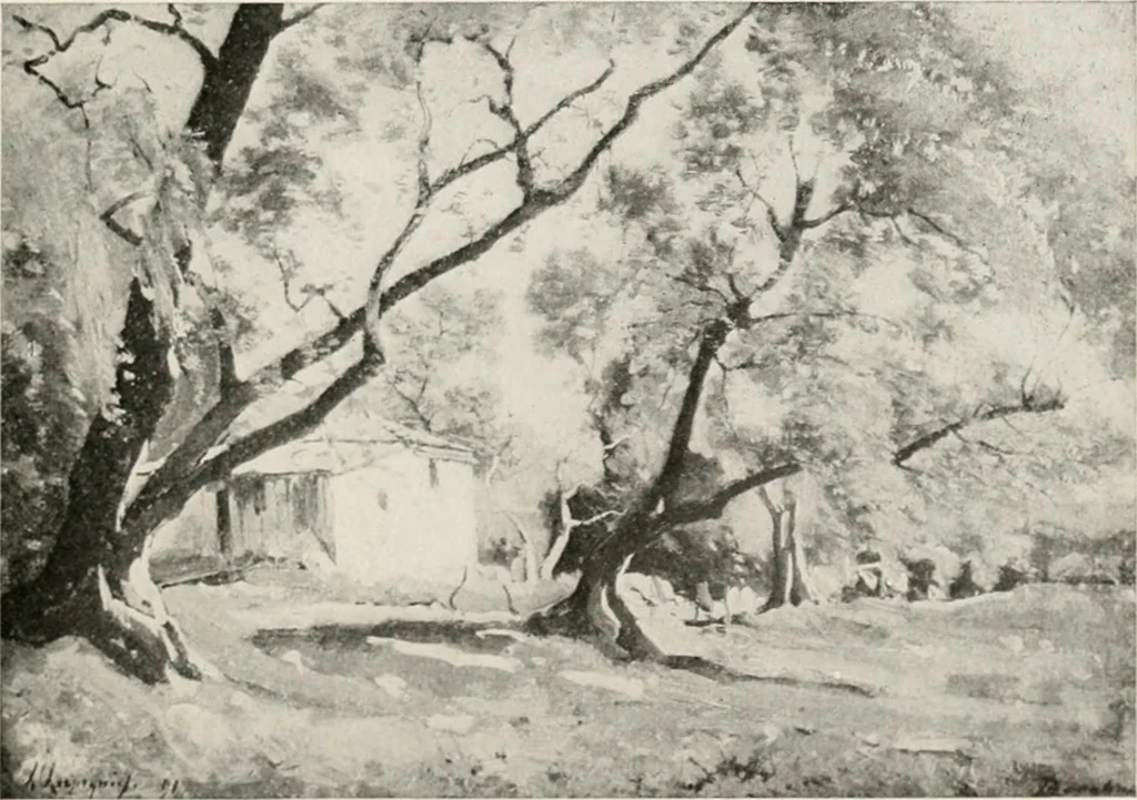 An illustration from French pictures and their painters, 1922, leaf 319