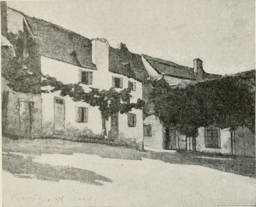 An illustration from French pictures and their painters, 1922, leaf 323