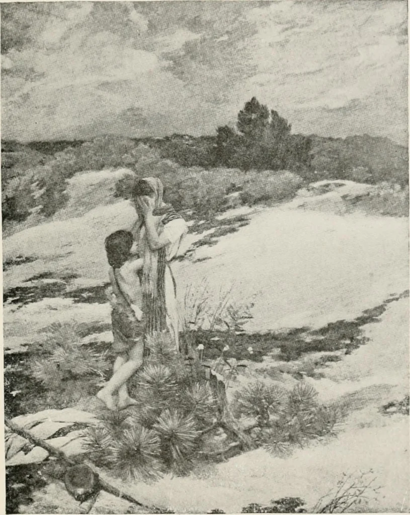 An illustration from French pictures and their painters, 1922, leaf 327
