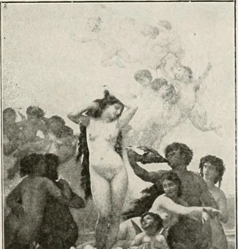 An illustration from French pictures and their painters, 1922, leaf 357