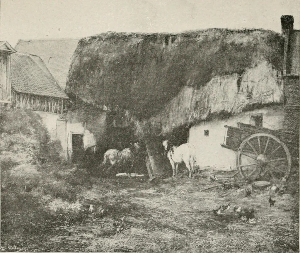 An illustration from French pictures and their painters, 1922, leaf 375