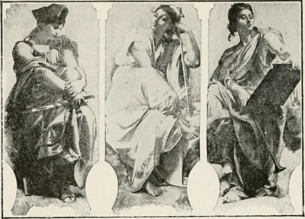 An illustration from French pictures and their painters, 1922, leaf 376