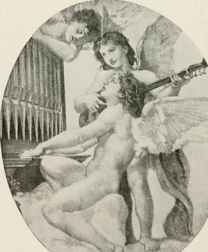 An illustration from French pictures and their painters, 1922, leaf 376