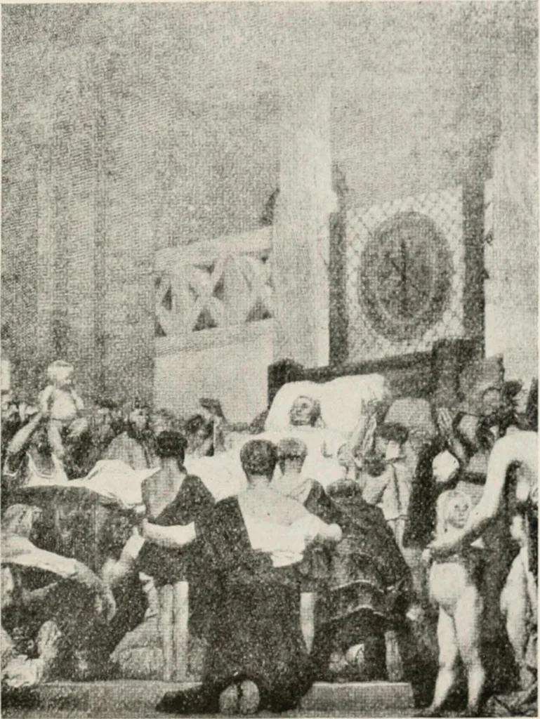 An illustration from French pictures and their painters, 1922, leaf 391