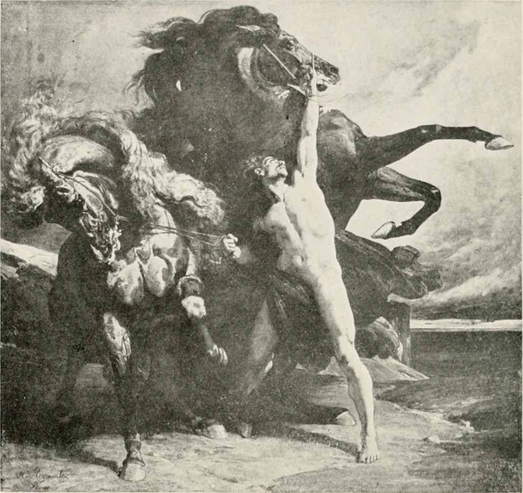An illustration from French pictures and their painters, 1922, leaf 392