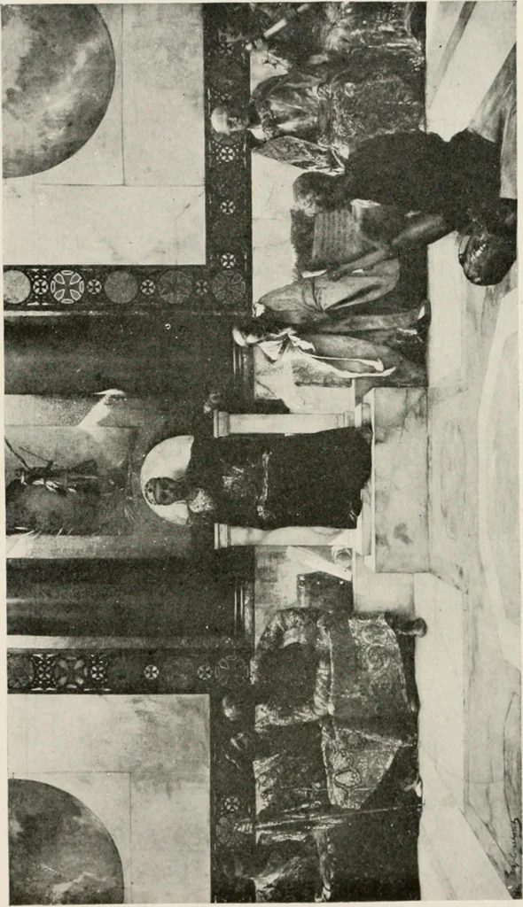 An illustration from French pictures and their painters, 1922, leaf 396