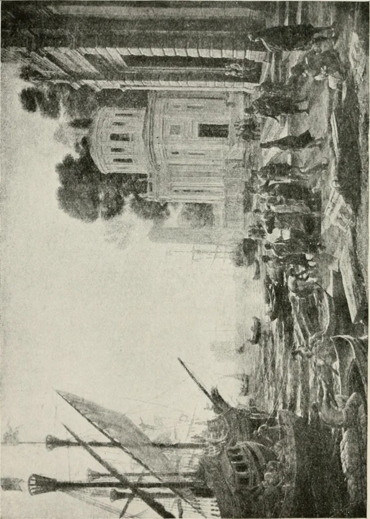 An illustration from French pictures and their painters, 1922, leaf 40
