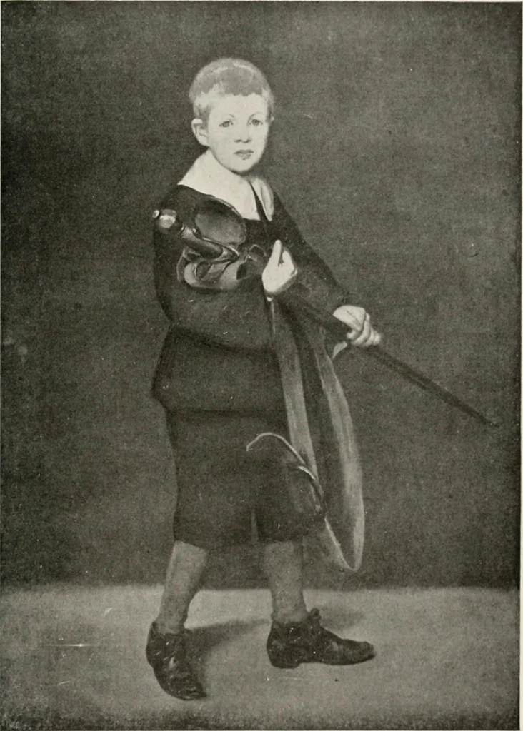 An illustration from French pictures and their painters, 1922, leaf 401