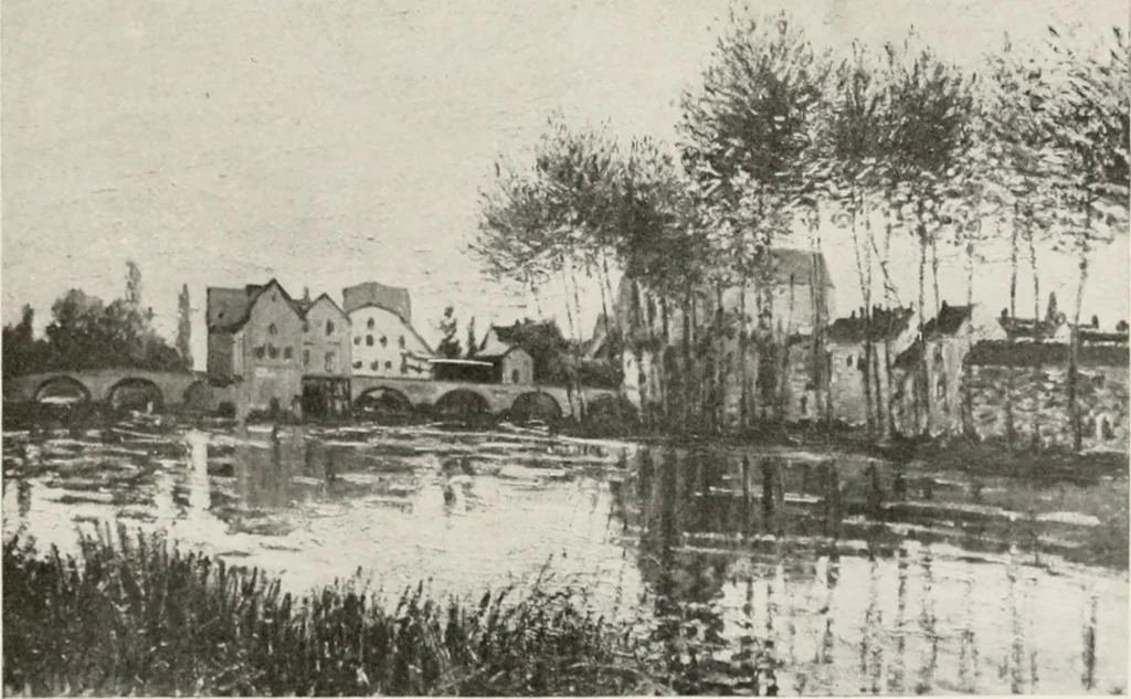 An illustration from French pictures and their painters, 1922, leaf 413