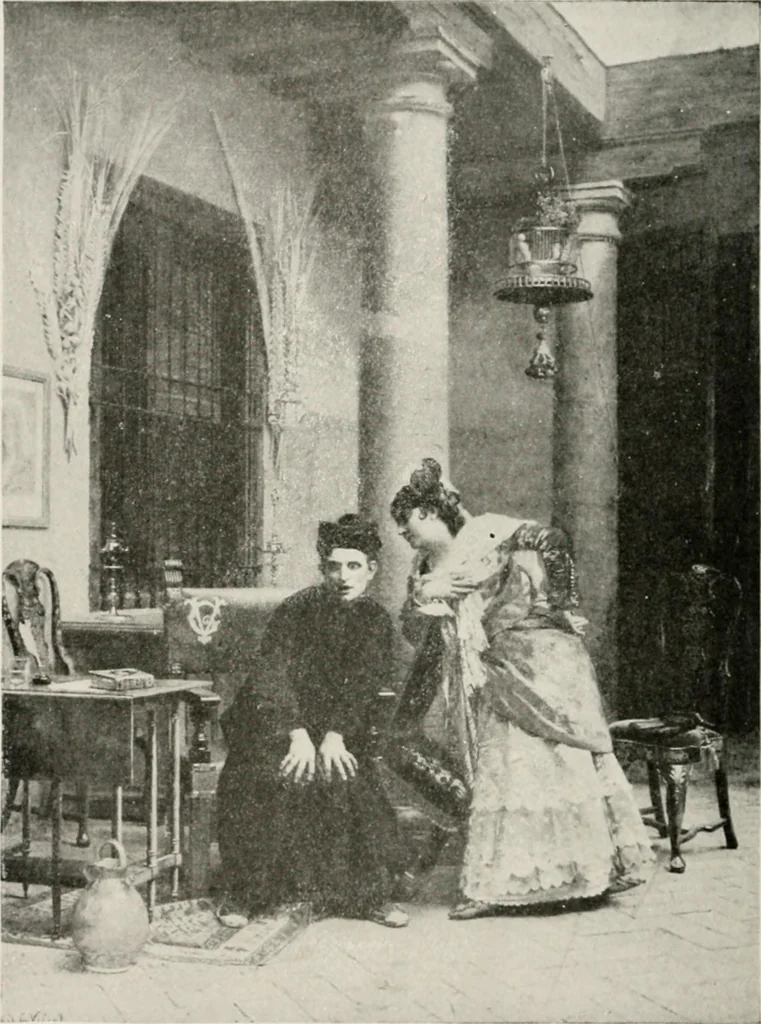 An illustration from French pictures and their painters, 1922, leaf 424