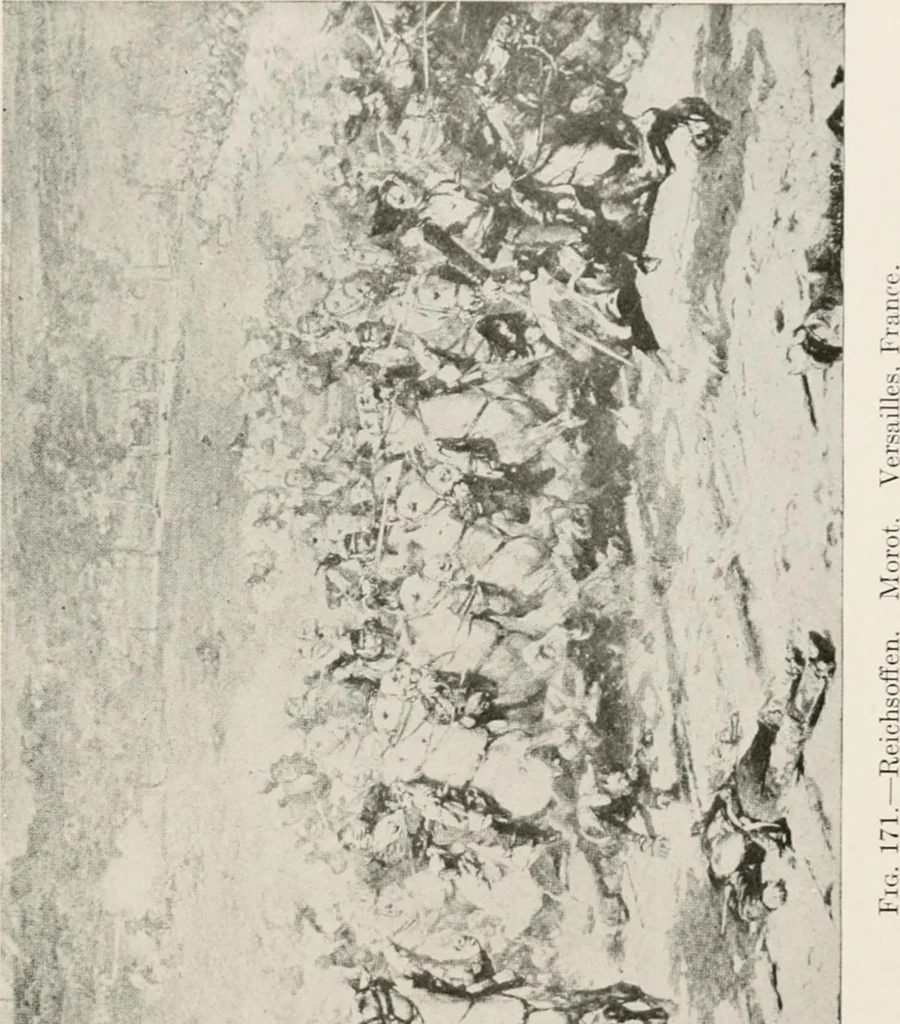 An illustration from French pictures and their painters, 1922, leaf 429