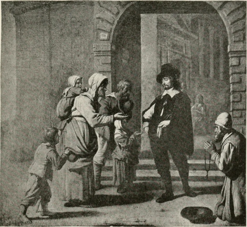 An illustration from French pictures and their painters, 1922, leaf 45