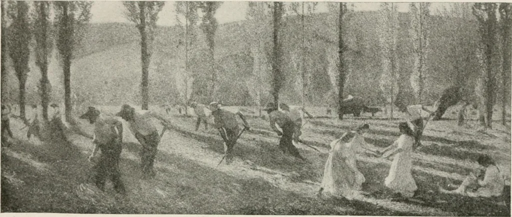 An illustration from French pictures and their painters, 1922, leaf 464