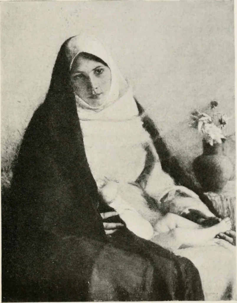 An illustration from French pictures and their painters, 1922, leaf 501
