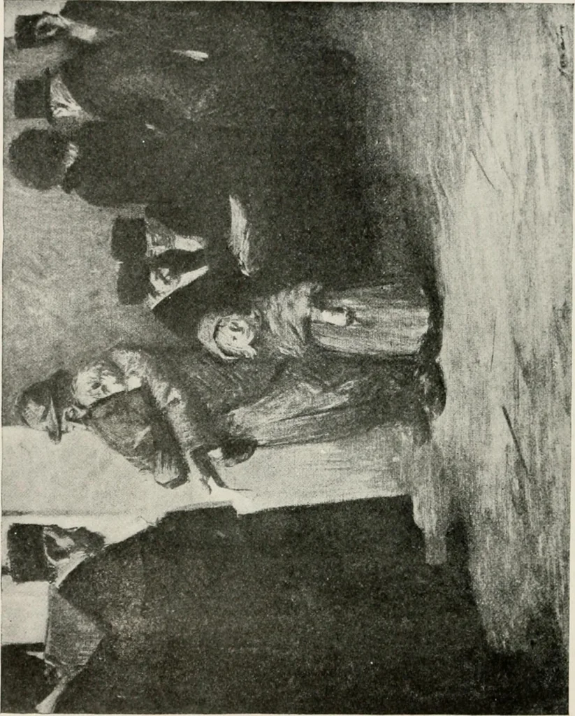 An illustration from French pictures and their painters, 1922, leaf 502