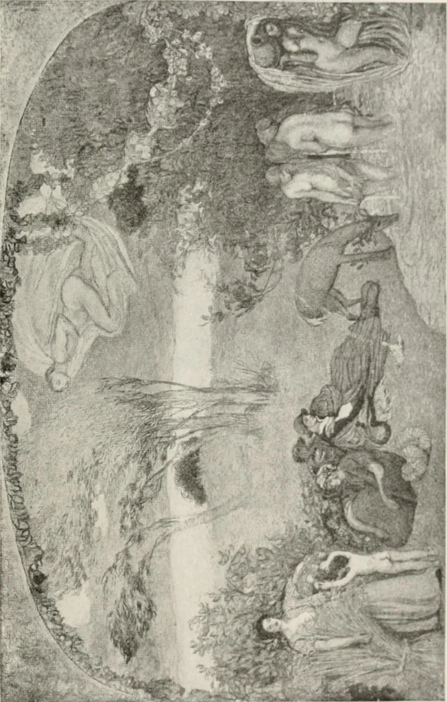 An illustration from French pictures and their painters, 1922, leaf 505