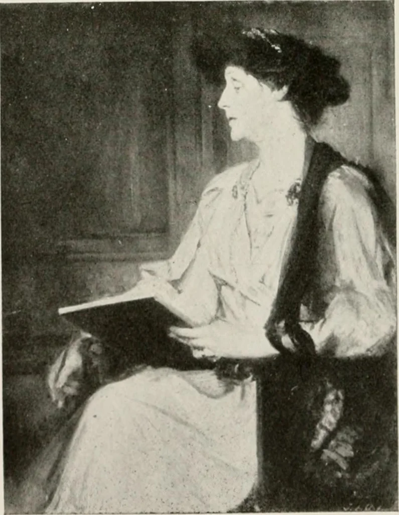 An illustration from French pictures and their painters, 1922, leaf 506