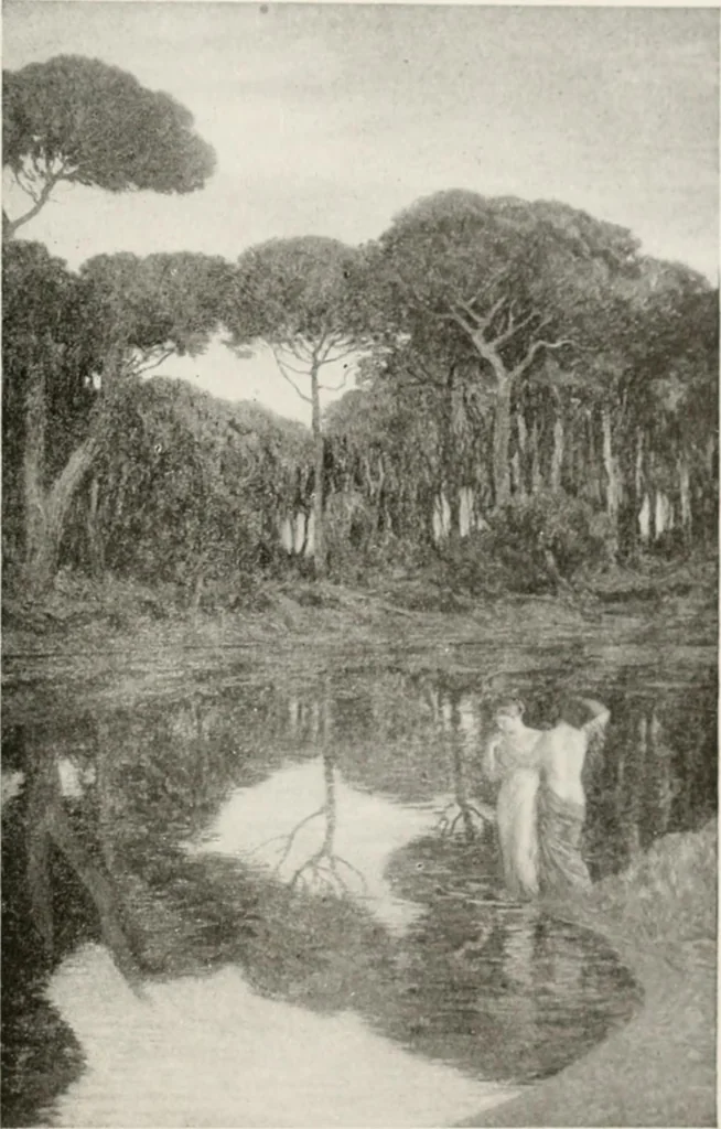An illustration from French pictures and their painters, 1922, leaf 513
