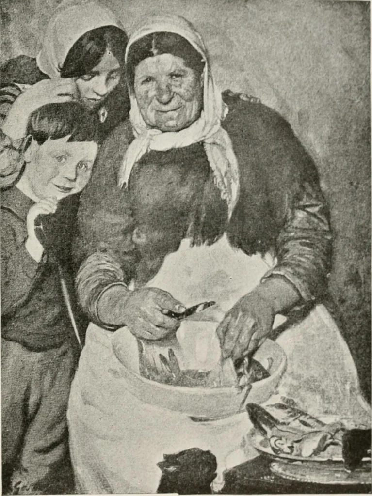 An illustration from French pictures and their painters, 1922, leaf 517