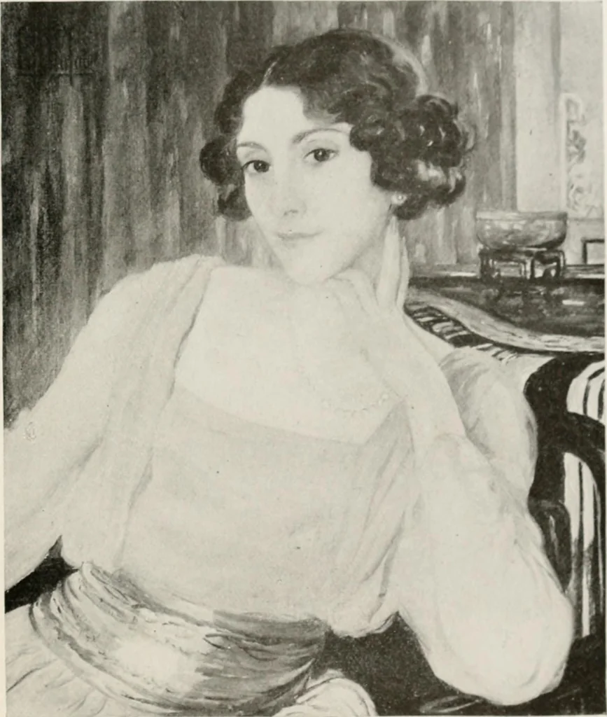 An illustration from French pictures and their painters, 1922, leaf 525