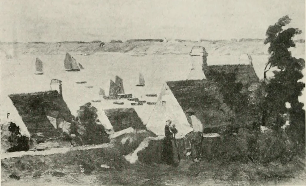 An illustration from French pictures and their painters, 1922, leaf 530
