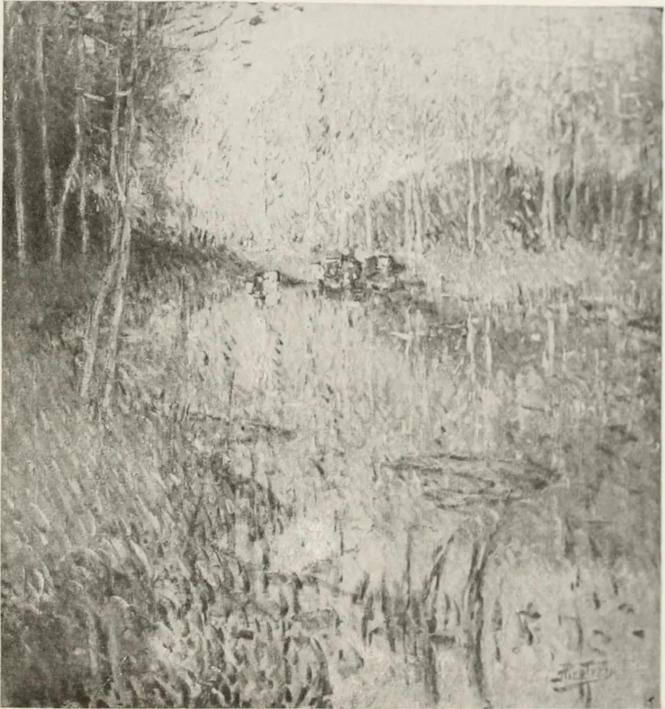 An illustration from French pictures and their painters, 1922, leaf 533