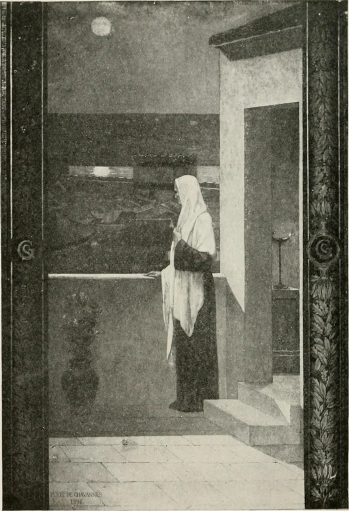 An illustration from French pictures and their painters, 1922, leaf 6