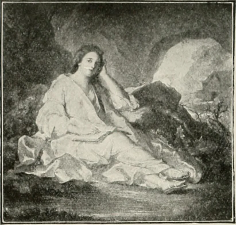 An illustration from French pictures and their painters, 1922, leaf 72