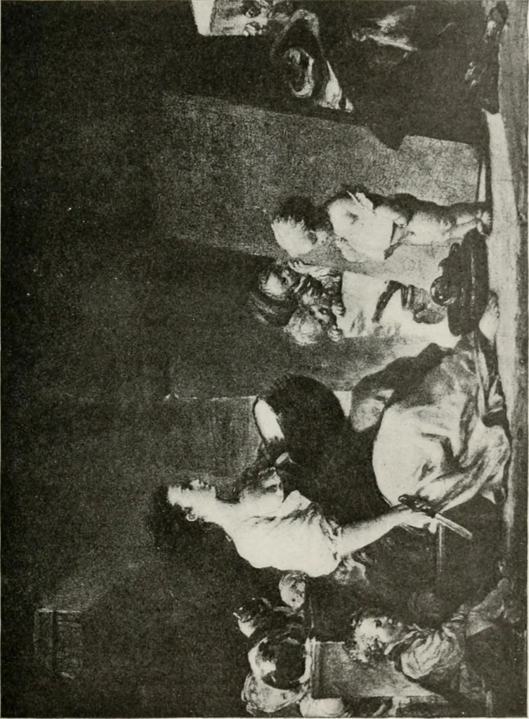 An illustration from French pictures and their painters, 1922, leaf 91