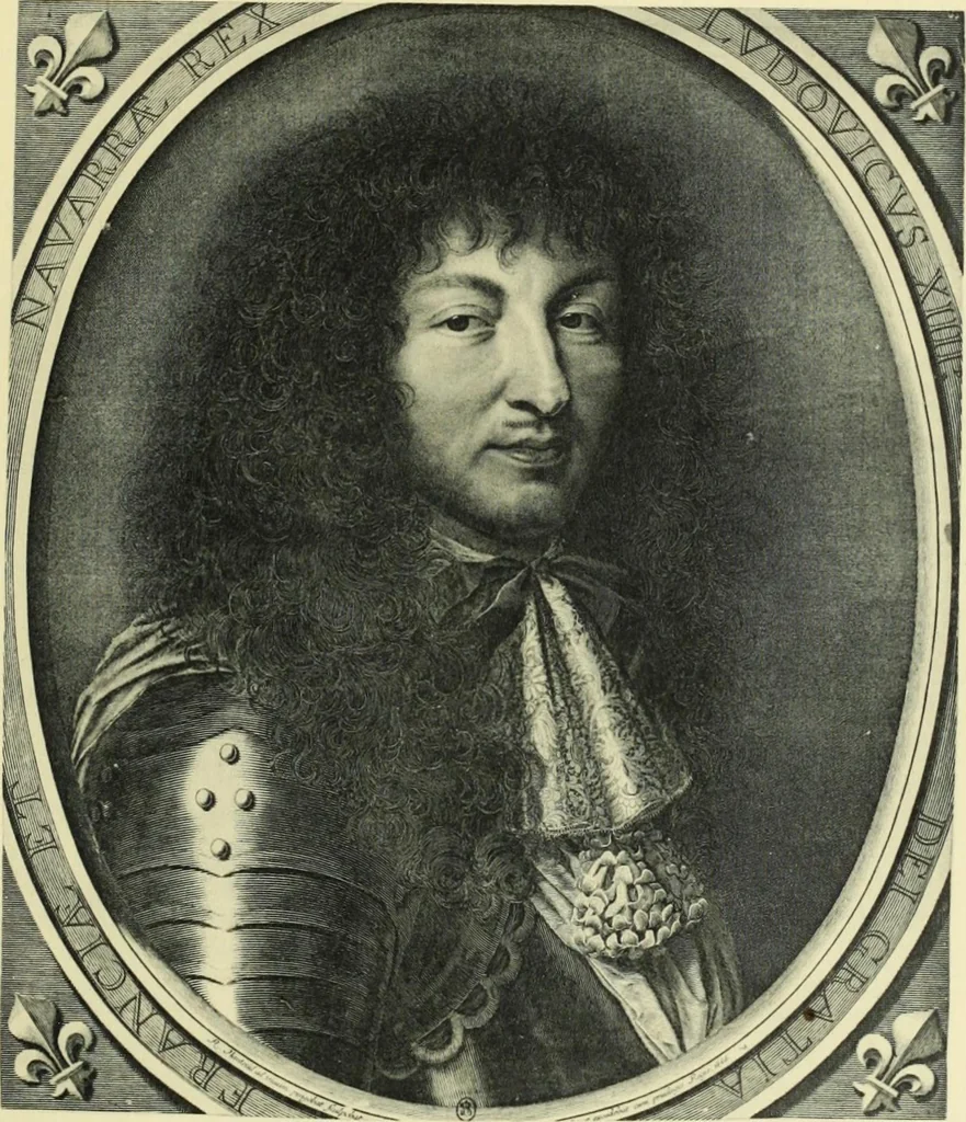 An illustration from French portrait engraving of the XVIIth and XVIIIth centuries, 1910, leaf 125