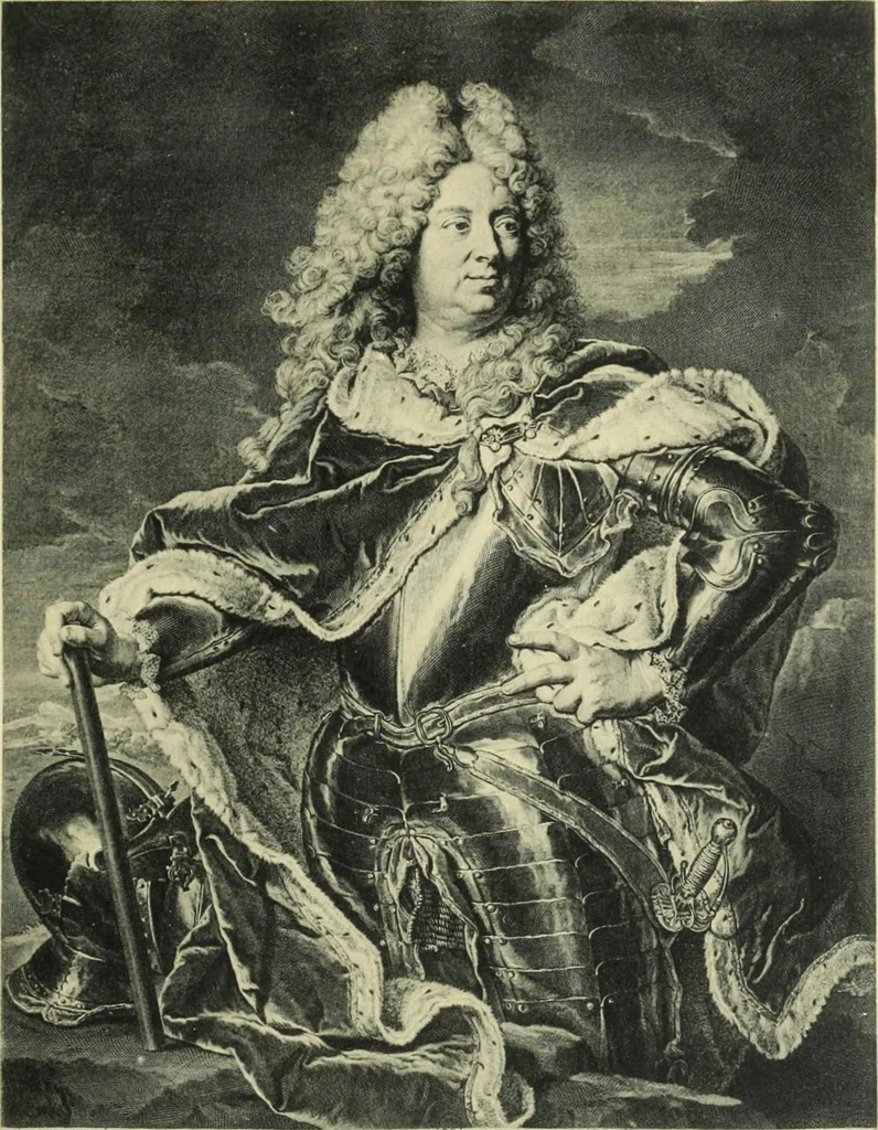 An illustration from French portrait engraving of the XVIIth and XVIIIth centuries, 1910, leaf 169