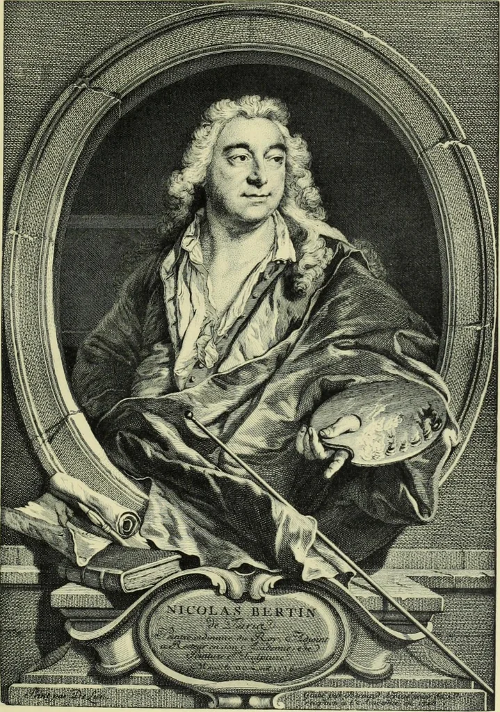 An illustration from French portrait engraving of the XVIIth and XVIIIth centuries, 1910, leaf 217