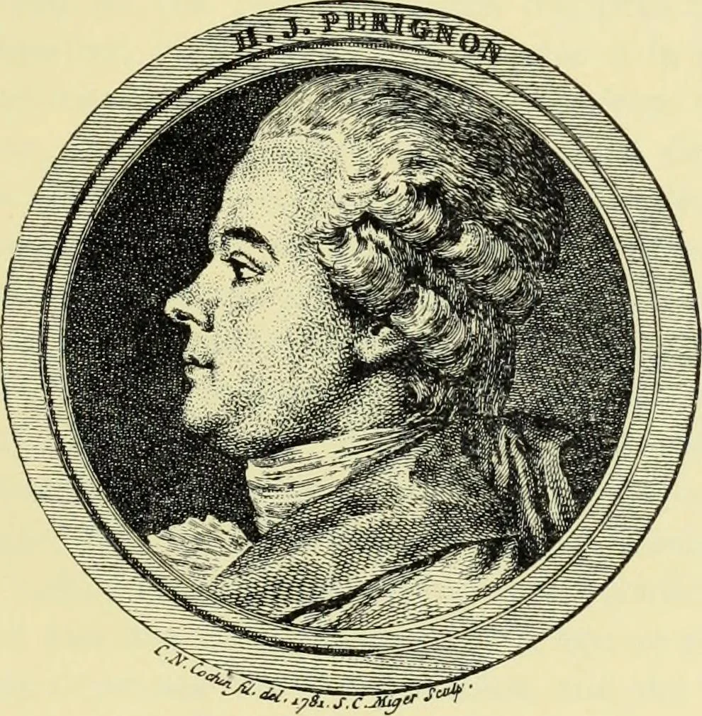 An illustration from French portrait engraving of the XVIIth and XVIIIth centuries, 1910, leaf 269