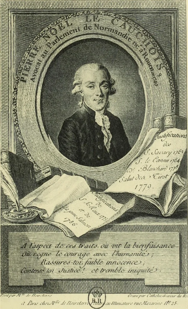 An illustration from French portrait engraving of the XVIIth and XVIIIth centuries, 1910, leaf 277