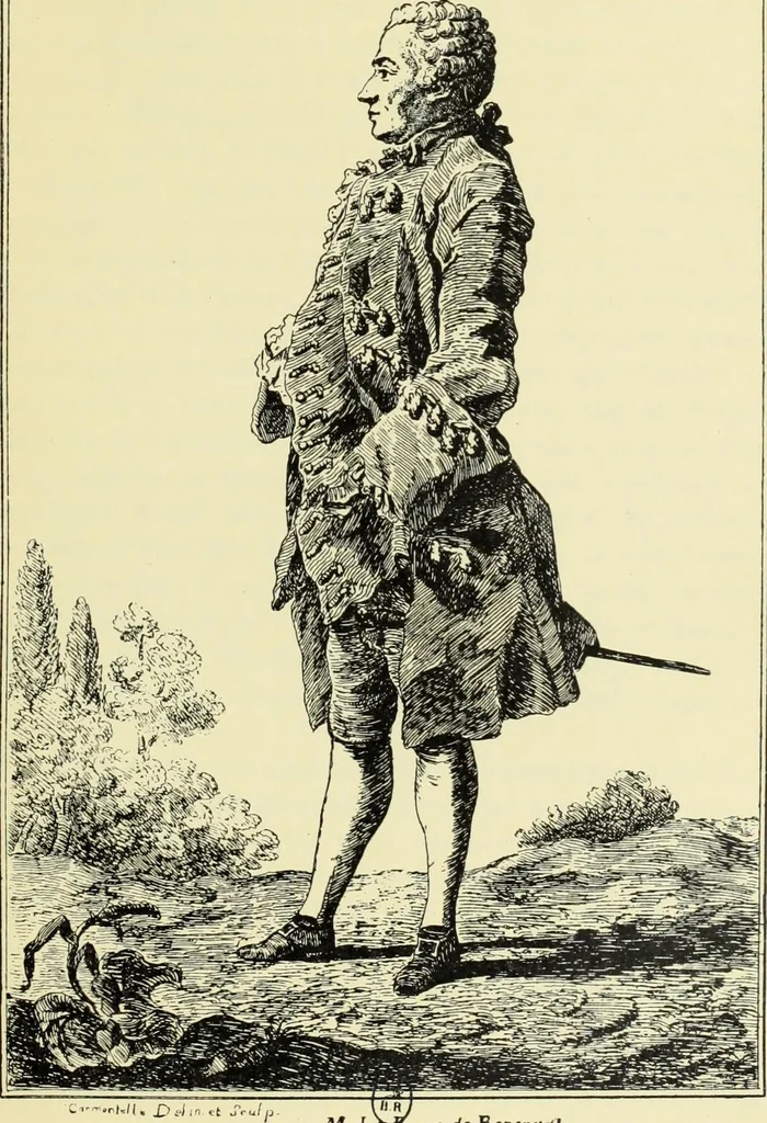 An illustration from French portrait engraving of the XVIIth and XVIIIth centuries, 1910, leaf 325