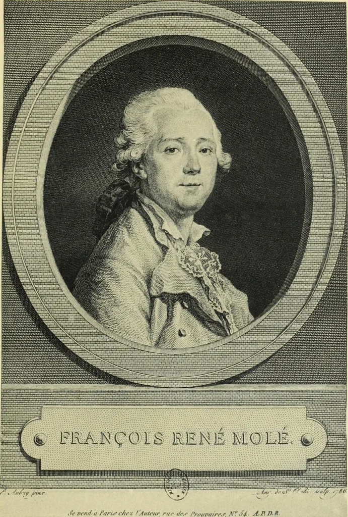 An illustration from French portrait engraving of the XVIIth and XVIIIth centuries, 1910, leaf 363