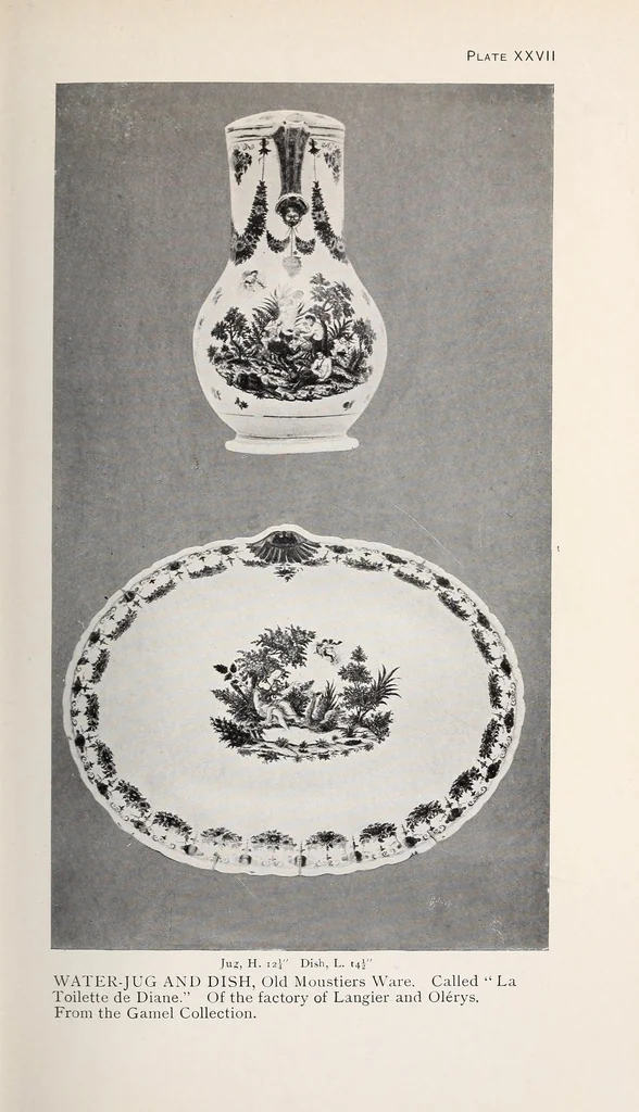 An illustration from French pottery and porcelain, 1906, leaf 127