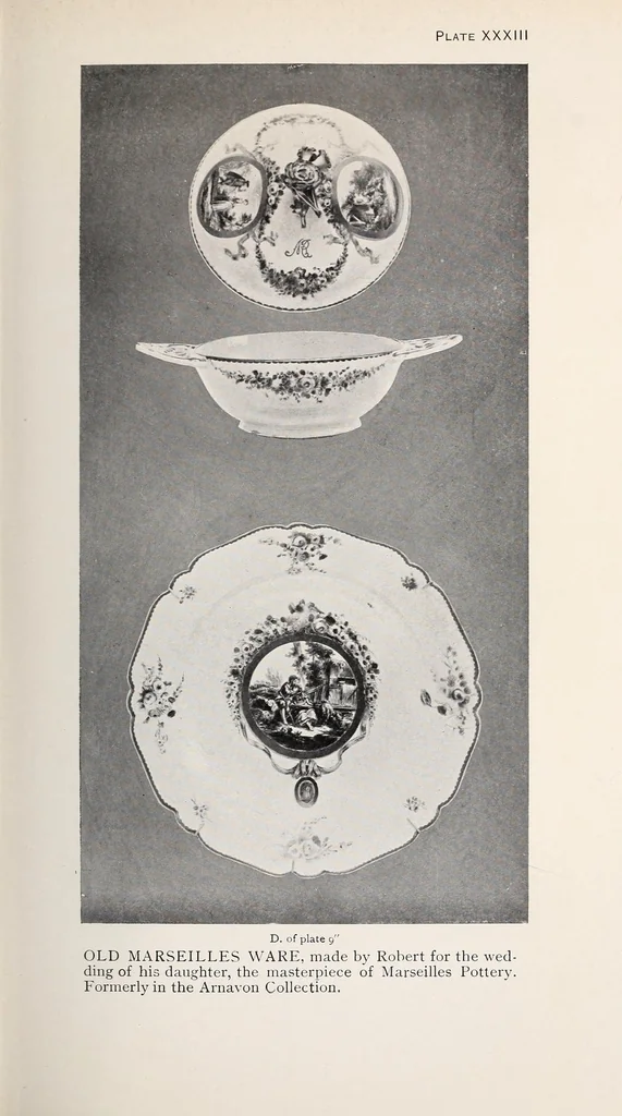 An illustration from French pottery and porcelain, 1906, leaf 153